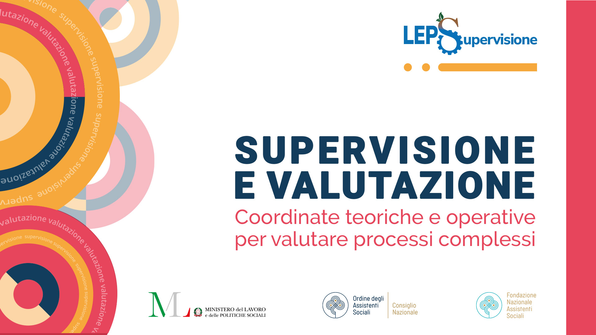 Supervisione e valutazione. Coordinate teoriche e operative per valutare processi complessi