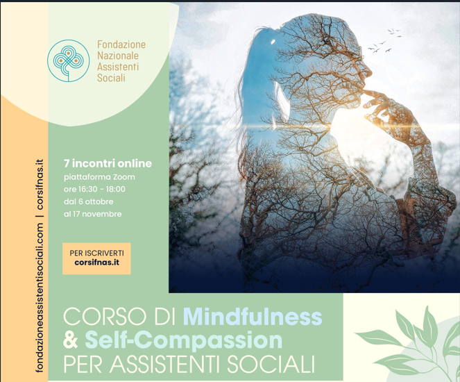 Corso di Mindfulness e Self-Compassion per Assistenti Sociali. Coltivare benessere, resilienza e consapevolezza